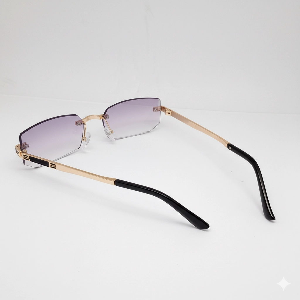 luxury rimless anti blue yt1004 gold luxury rimless anti blue yt1004 gold